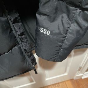 NorthFace 550 down coat.